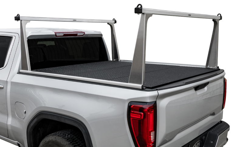 Jeep Gladiator Truck Rack - Access - ADARAC Aluminum Pro Series, 5ft Box - Silver - 2020+
