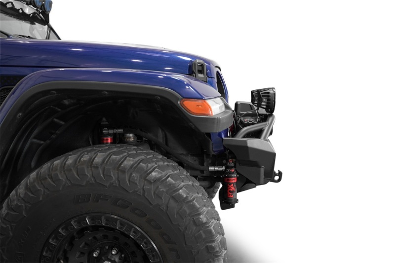 Jeep Gladiator Bumper - Front - Addictive Desert Designs - Phantom - Satin Black - `18-`24