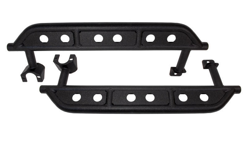 Jeep Wrangler JL Side Steps - Fishbone Offroad - Black - 2018