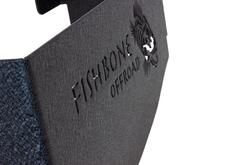 Jeep Wrangler JK Wheel Well Storage Bins - Fishbone Offroad - FB25102 - Black - `07-`18