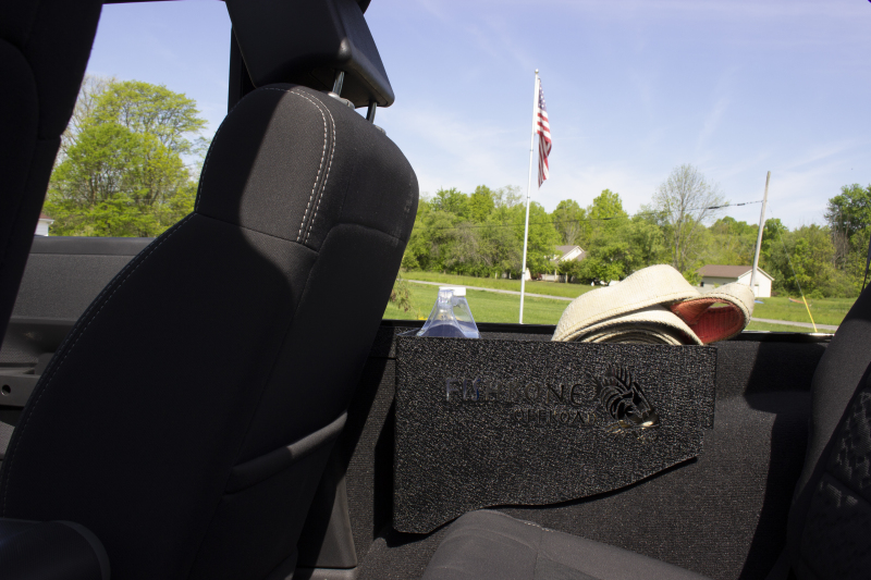 Jeep Wrangler JK Wheel Well Storage Bins - Fishbone Offroad - FB25102 - Black - `07-`18