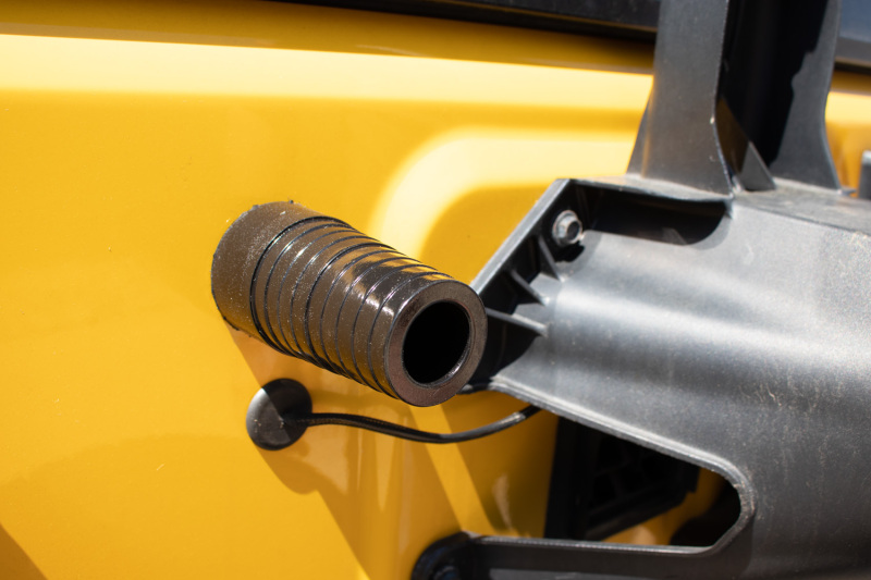 Jeep Wrangler JK Tailgate Bump Stop - Fishbone Offroad - Black - `07-`18