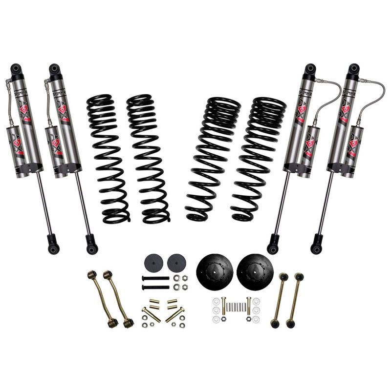 Jeep Gladiator Suspension Lift Kit - Front + Rear - Skyjacker - 2.5in Lift, ADX 2.0 Remote Reservoir Shocks - `20-`22