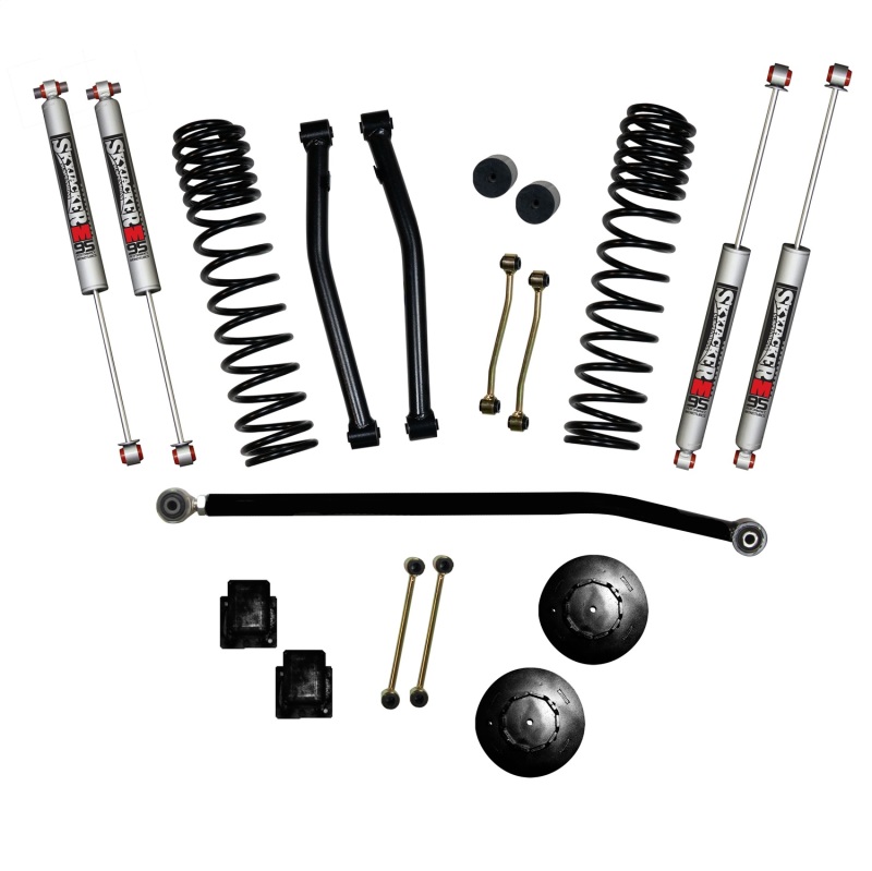 Jeep Gladiator Suspension Lift Kit - Skyjacker - 3.5in Fr 2in Rr w/M95 Mono Shocks - 2020+