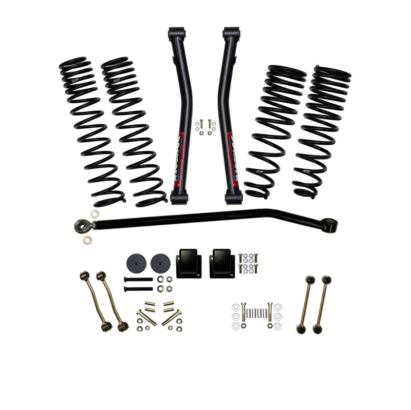 Jeep Gladiator Lift Kit Components - Front + Rear - Skyjacker - 3.5in Front 2in Rear, Dual Rate Long Travel Coil Springs - 2020+