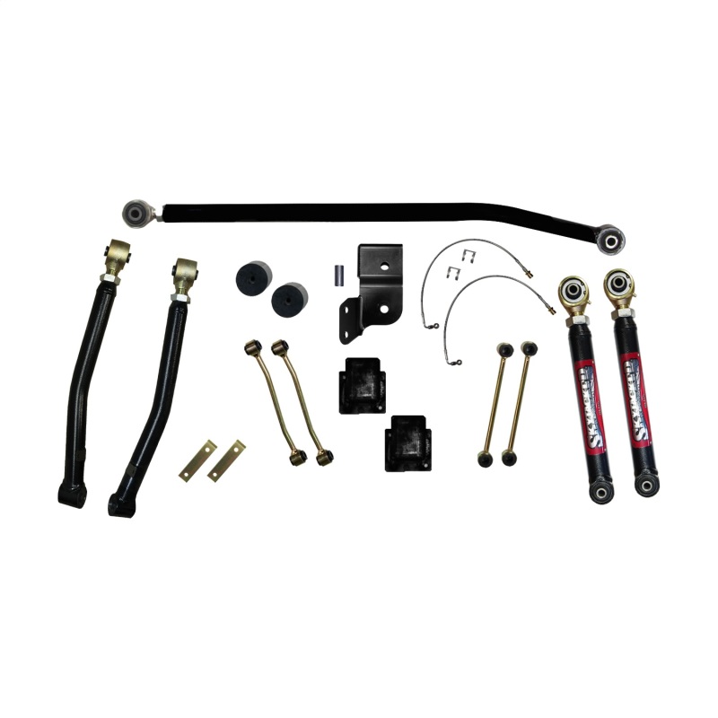 Jeep Gladiator Lift Kit Components - Front + Rear - Skyjacker - 5.5-6.5in Suspension, Long Travel Series, Diesel