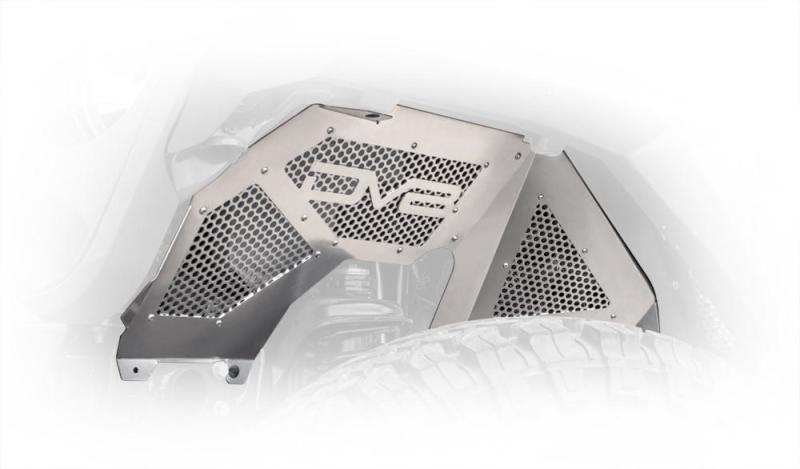 Jeep Gladiator Inner Fender Liners - Front - DV8 Offroad - INFEND-03FB - Black - `20-`22