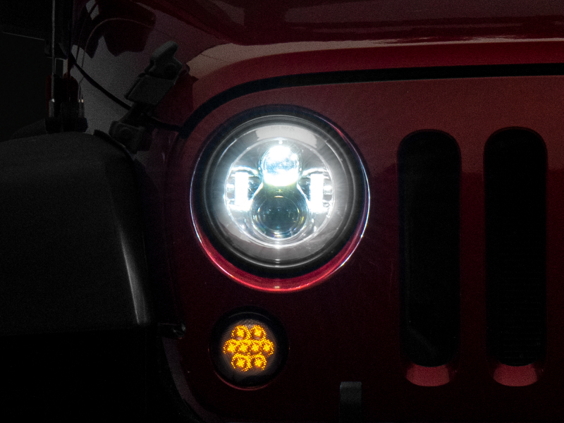 Jeep Wrangler JK - RAX LED Headlights