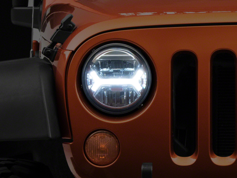 Jeep Wrangler JK - RAX LED Headlights