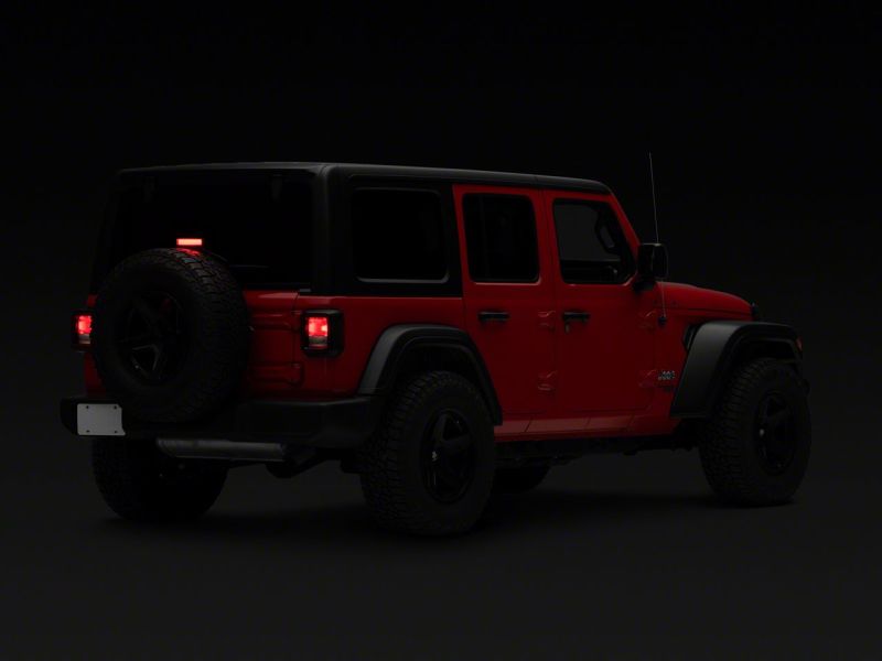 Jeep Wrangler JL Brake Light - Third - Raxiom - Hyper Flash LED - Red - `18-`23