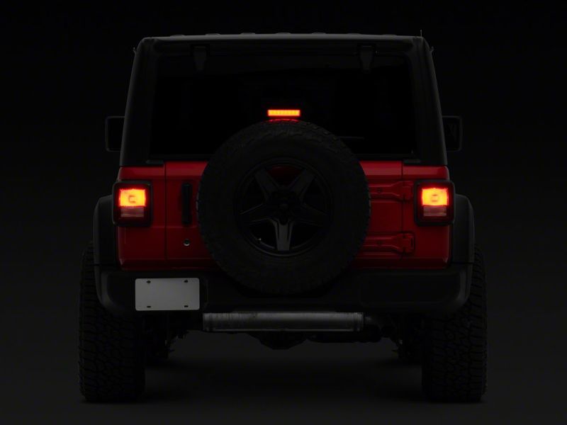 Jeep Wrangler JL Brake Light - Third - Raxiom - Hyper Flash LED - Red - `18-`23