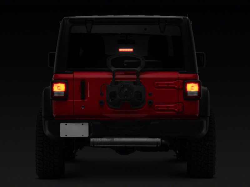 Jeep Wrangler JL Third Brake Light - Raxiom - Hyper Flash LED - Smoked - `18-`23