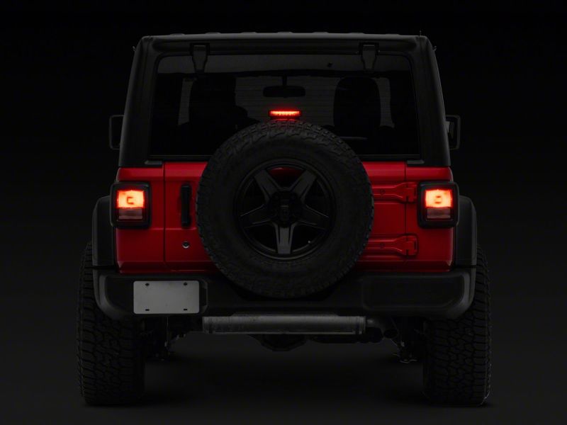 Jeep Wrangler JL Brake Light - Third - Raxiom - Axial Series LED - Smoked - `18-`23