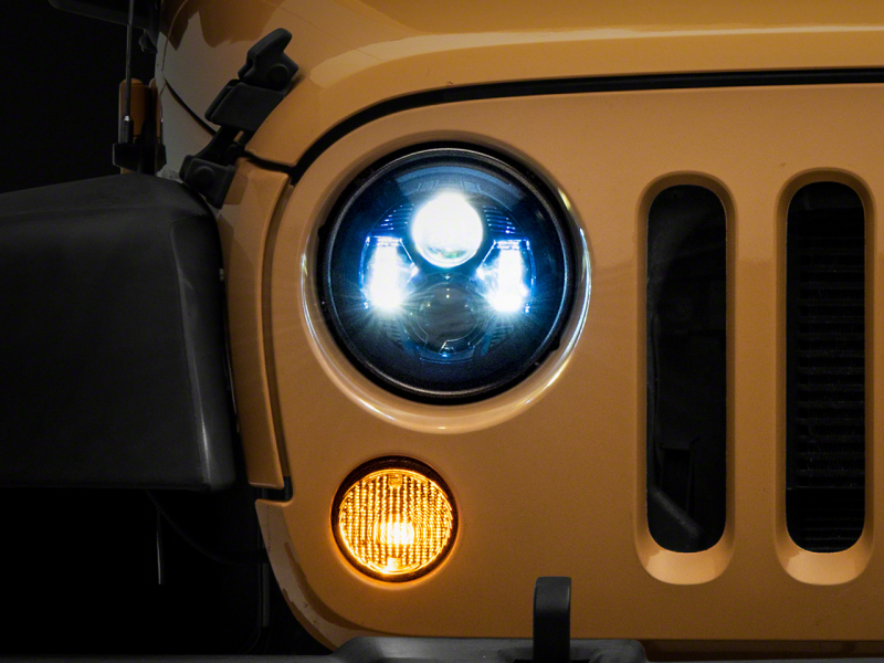 Jeep Wrangler JK - RAX LED Headlights