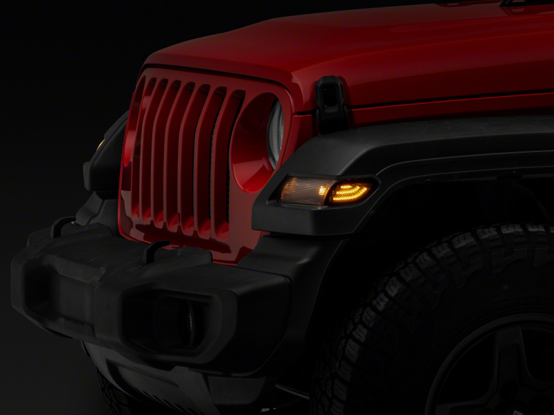 Jeep Gladiator Side Marker Lights - Raxiom - Axial Series LED - Smoked - `18-`23