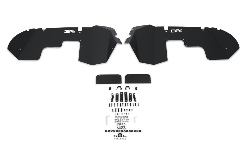 Jeep Gladiator Fender Liners - Front - Body Armor 4x4 - Light Texture Finish - Black - 2021+