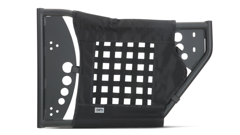 Jeep Gladiator Trail Doors - Rear - Body Armor 4x4 - Gen 3 - Black - `18-`21