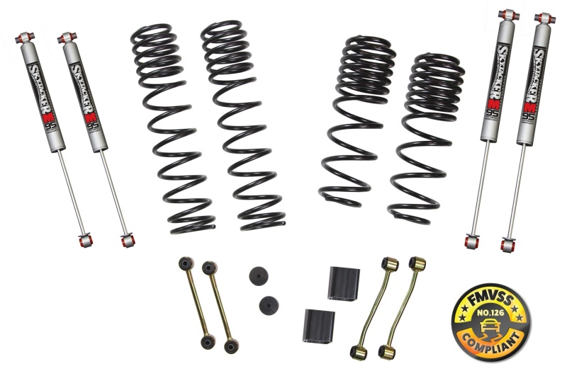 Jeep Wrangler JL Long Travel Kit - Skyjacker - Long Travel 2 Stage 2in-2.5in Coil System - 2018