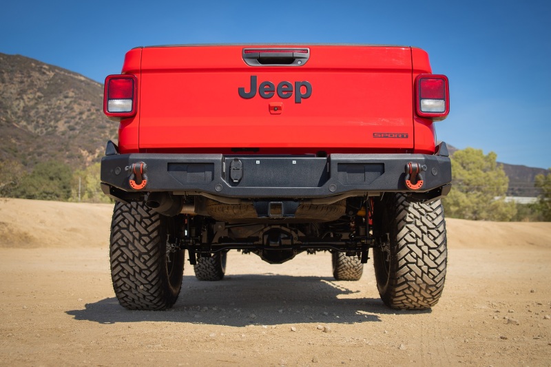 Jeep Gladiator Bumper - Rear - Body Armor 4x4 - Black - `19-`21