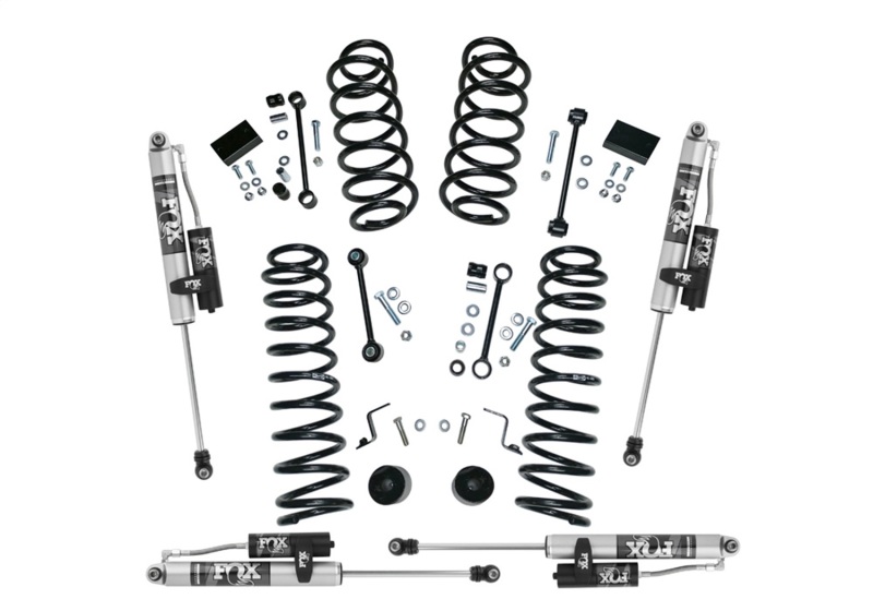 Jeep Wrangler JL Lift Kit - Superlift - Dual Rate Coil, Fox 2.0 Reservoir Shocks - `18-`23