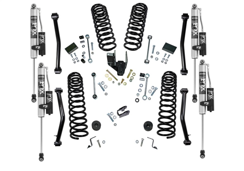 Jeep Wrangler JL Lift Kit - Superlift - Dual Rate Coil with Fox 2.0 Res Shocks - `18-`23