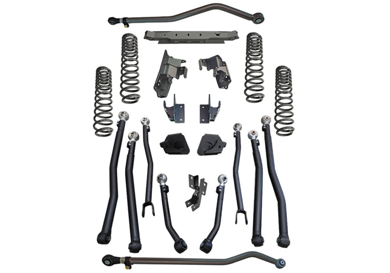 Jeep Wrangler JL Lift Kit - Superlift - Rock Runner Series, Long Arm Kit, Fox 2.0 Reservoir Shocks - `18-`23