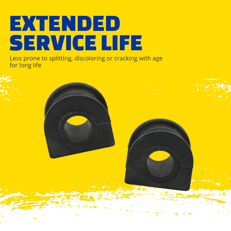 Jeep Wrangler JK Sway Bar Bushings - Rear To Frame - Moog - `07-`17