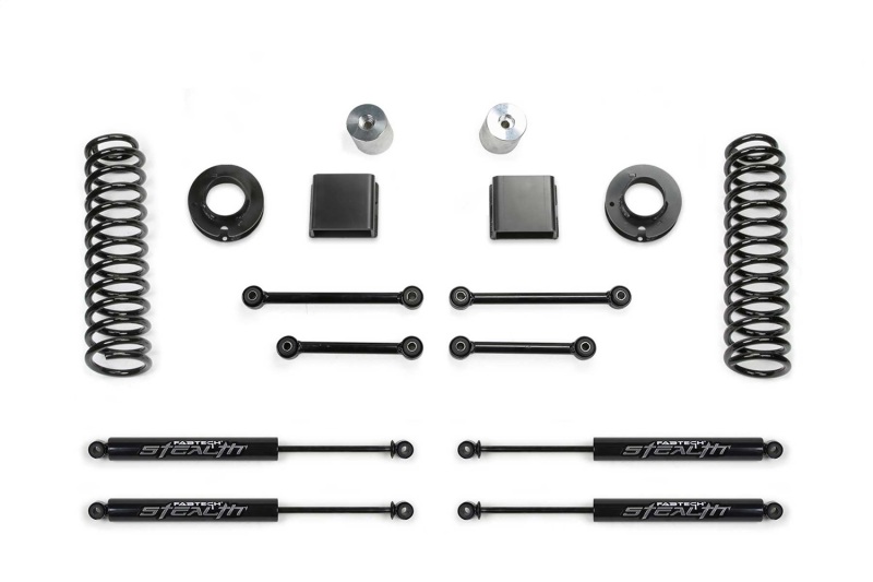 Jeep Gladiator Suspension Lift Kit - Fabtech - Sport System w/Stealth Shocks - 6 Cyl - `20-`21