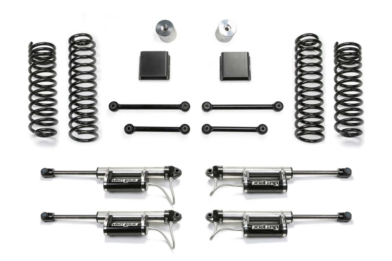 Jeep Gladiator Suspension Lift Kit - Fabtech - Sport II System with DL Resi Shocks - 6 Cyl - `20-`21