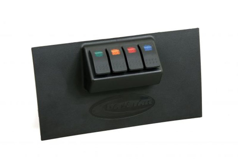 Jeep Wrangler JK Dash Panels - Lower - Daystar - Black - `07-`18