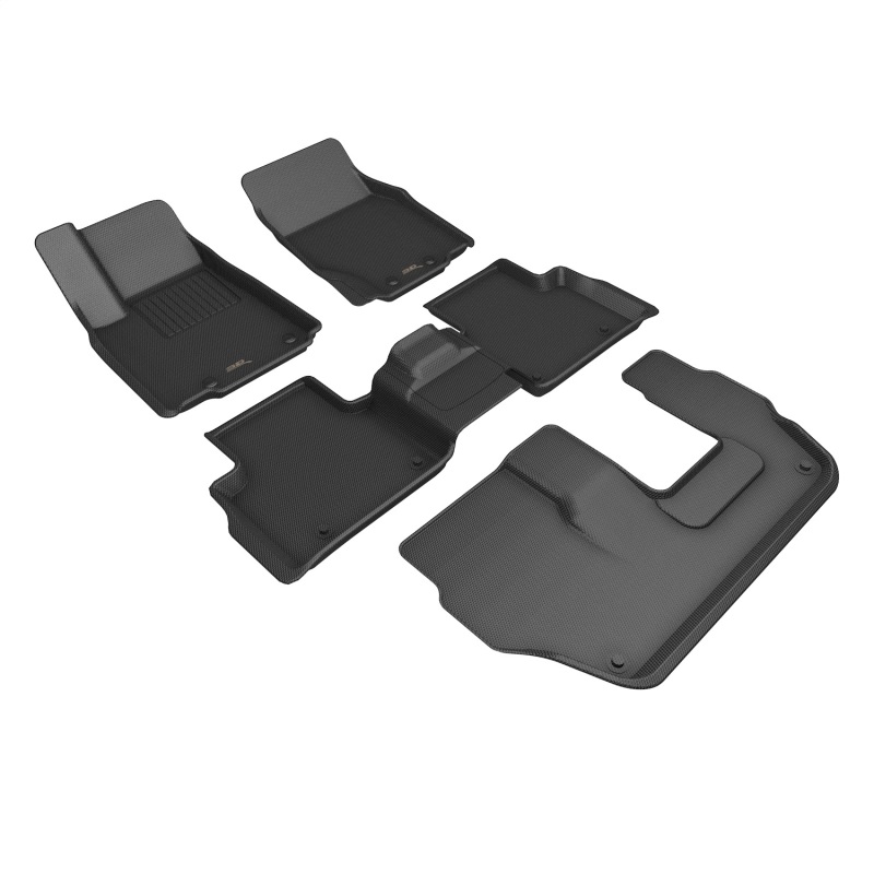 Jeep Grand Cherokee Floor Liners - Combo - ACE Kagu - Black