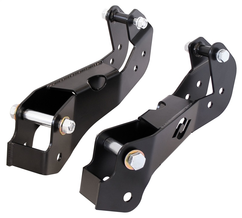Jeep Gladiator Control Arm Geometry Correction Bracket - Front - RockJock - Semi-gloss black