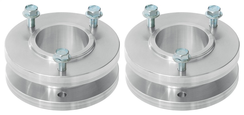 Jeep Gladiator Bump Stops - Front - RockJock - Mojave Front Upper Bump Stop Spacer - Clear Anodized