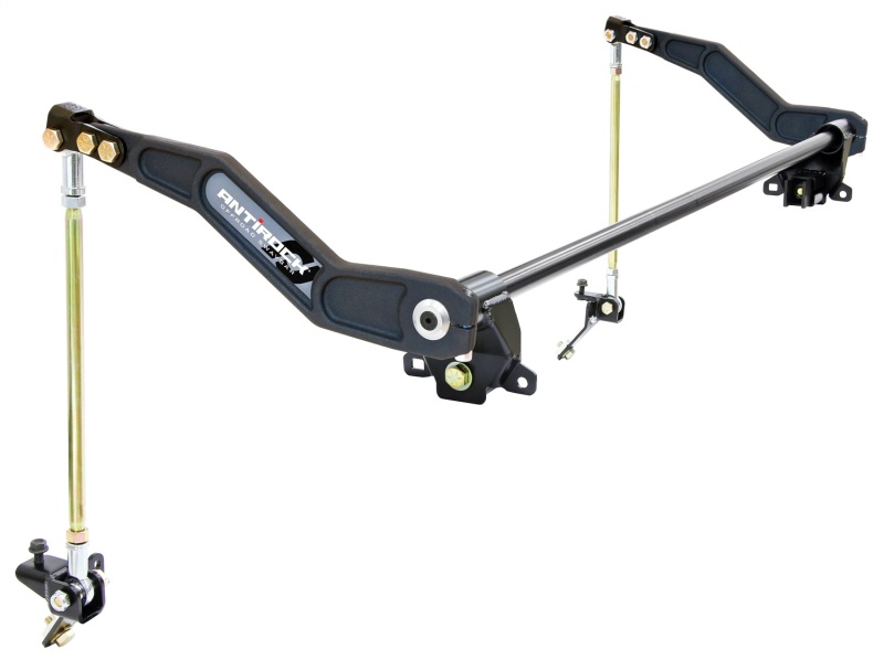 Jeep Gladiator Sway Bar Kit - Rear - RockJock - Antirock, Forged Arms, Heavy 1 1/8in Bar - semi-gloss black