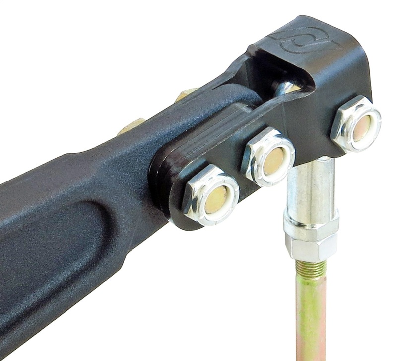 Jeep Gladiator Sway Bar Kit - Rear - RockJock - Antirock, Forged Arms, Heavy 1 1/8in Bar - semi-gloss black