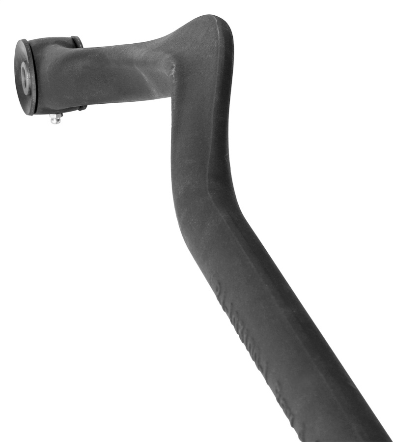 Jeep Gladiator Trac Bar - Front - RockJock - Johnny Joint, Organically Shaped Forging, Chromoly, Adjustable, Greasable - Semi-gloss black powder coat