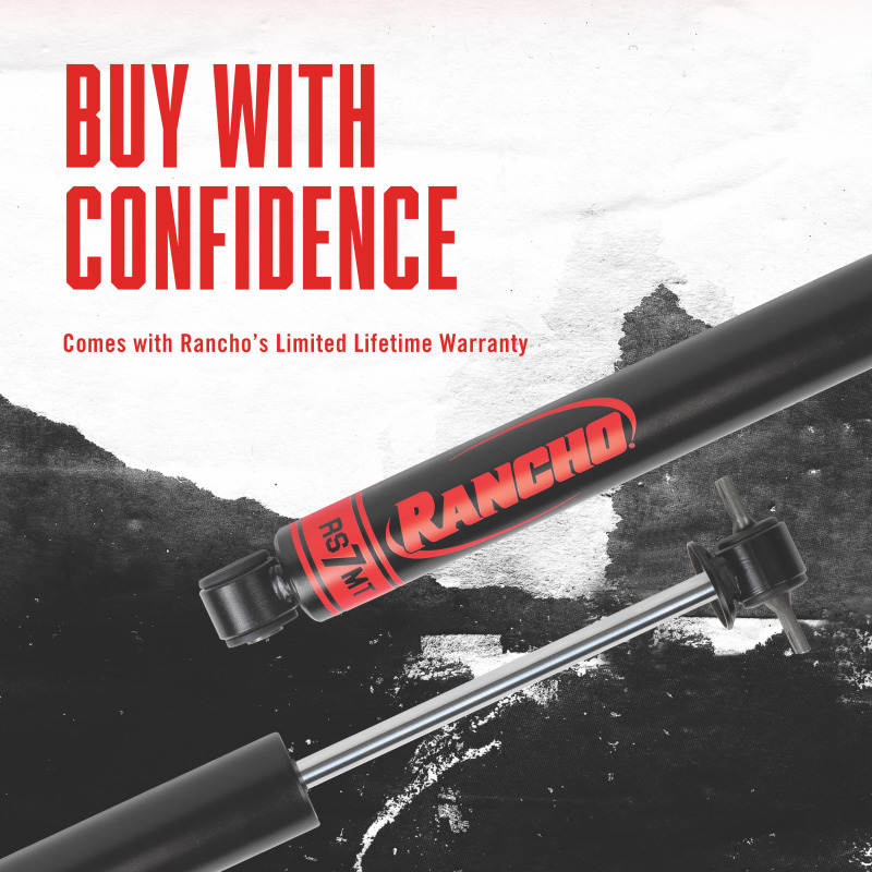 Jeep Wrangler JK Shock Absorber - Rancho - RS7MT - Black satin - `07-`18