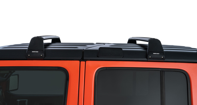 Jeep Wrangler JL Vortex SG Roof Rack - Rhino-Rack - 2 Bar - Black - `07-`22