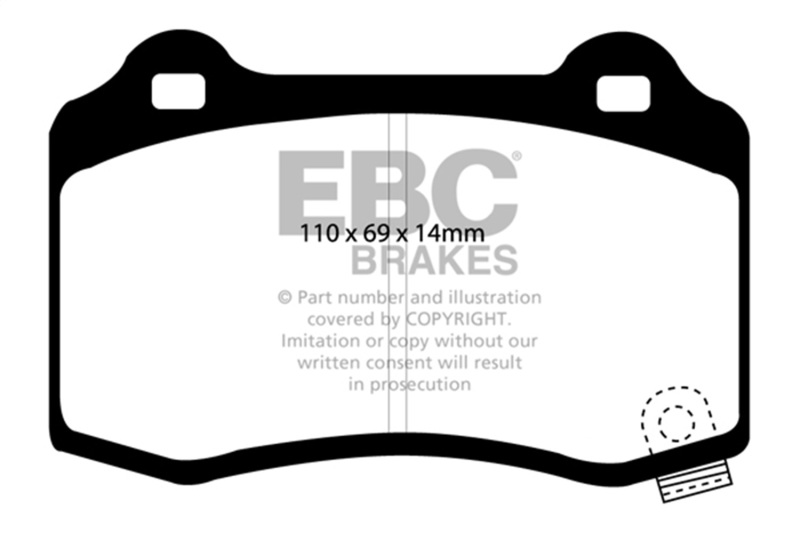 Jeep Grand Cherokee - EBC Ultimax2 Brake Pad Sets