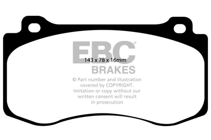 Jeep Grand Cherokee - EBC Ultimax2 Brake Pad Sets