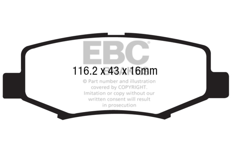 Jeep Wrangler JK - EBC Ultimax2 Brake Pad Sets