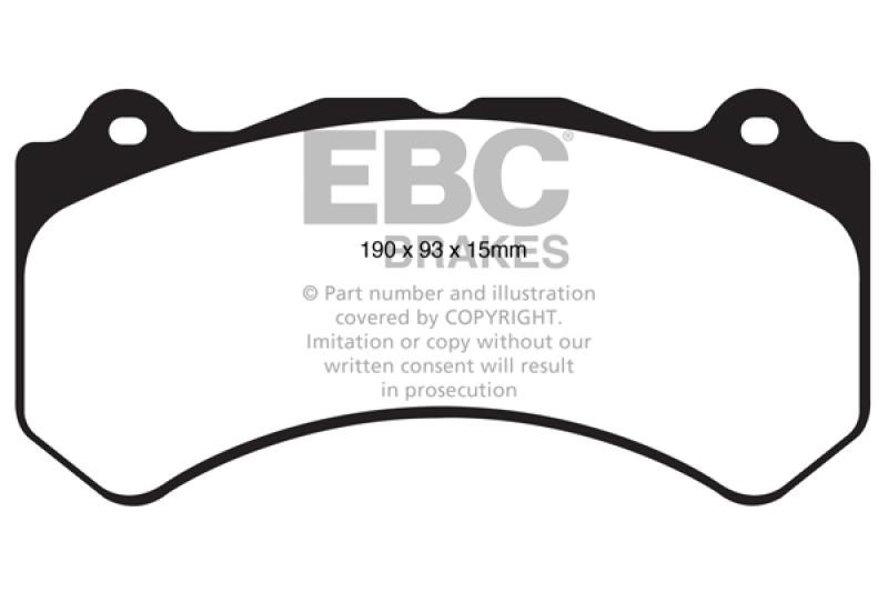 Jeep Grand Cherokee - EBC Ultimax2 Brake Pad Sets