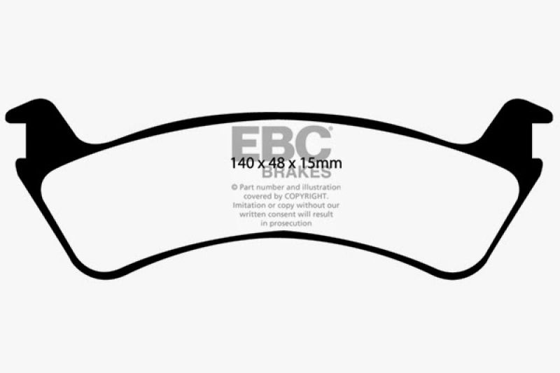 Jeep Grand Cherokee - EBC Ultimax2 Brake Pad Sets