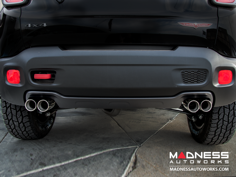 Jeep Renegade Performance Exhaust - Ragazzon - Top Line - Dual Exit / Quad Tip - 4WD