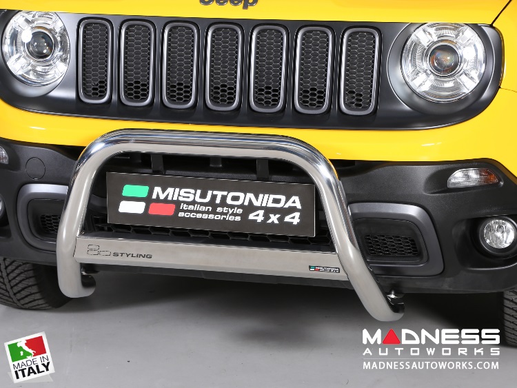 Jeep Renegade Bumper Guard - Misutonida - Front - Medium Bumper Protector - Trailhawk - Pre Facelift Models