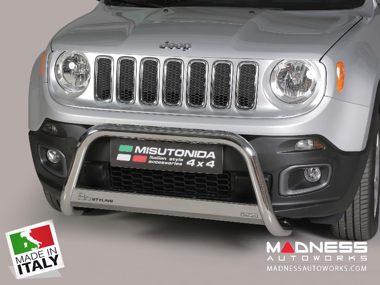 Jeep Renegade Bumper Guard - Misutonida - Front - Medium Bumper Protector - Sport/ Latitude/ Limited - Pre Facelift Models