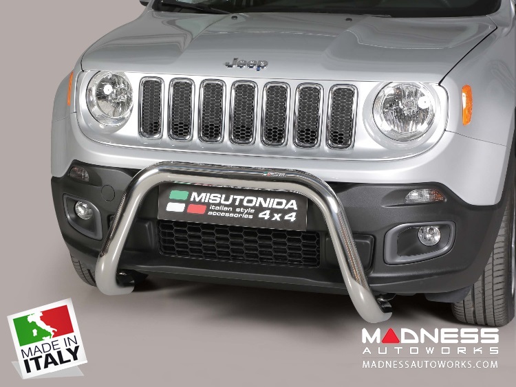 Jeep Renegade Bumper Guard - Misutonida - Front - Super Bar - Sport/ Latitude/ Limited - Pre Facelift Models