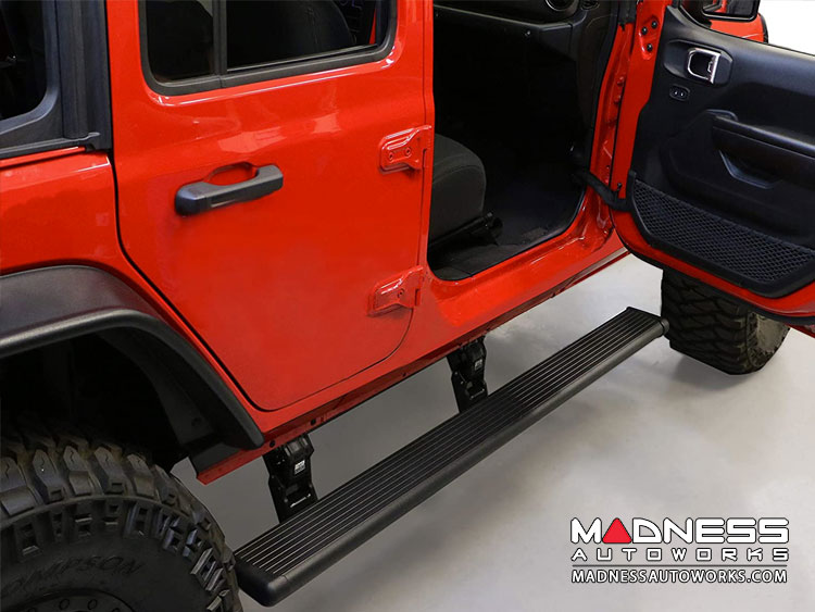 Jeep Wrangler JL Side Step - PowerStep - Black - 4Dr