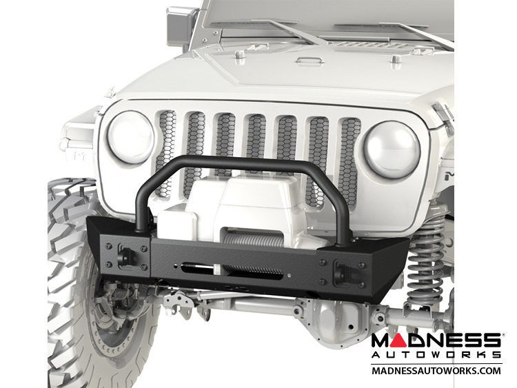 Jeep Wrangler JL Frame-Built Bumper Base w/Crawler Caps - #2204 