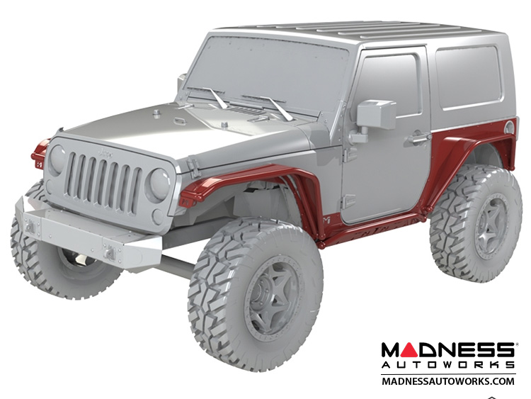 Jeep Wrangler JK Full Overline System - 2 Door 